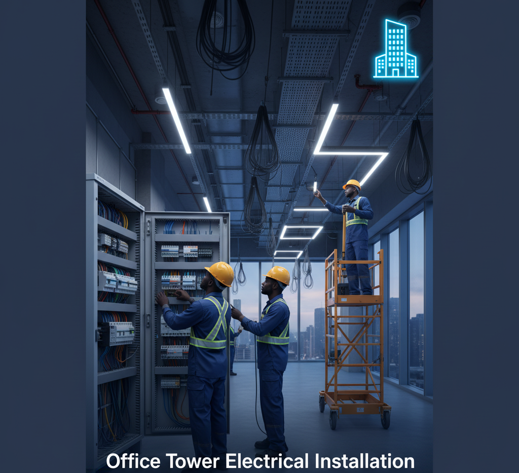 Office Tower Electrical Installation